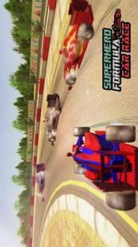 Top Speed Superhero Formula Car: Simulator Game游戲截圖3
