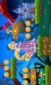 Royal Princess Rapunzel Runner - Girl Survival Run游戲截圖3