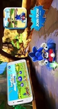 sonic car dash游戲截圖1