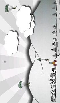 Doodle Parachute Attack游戲截圖4
