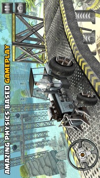 Impossible Tractor Stunts : Offroad Tracks游戲截圖2
