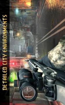 #1 Sniper Game : Assassin Fury Contract Killer 3D游戲截圖1