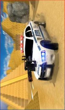 Extreme Police Car Shooter - Criminal Car Chase游戲截圖1