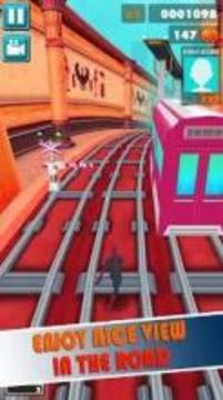 Spider Subway Man Run Game游戲截圖3