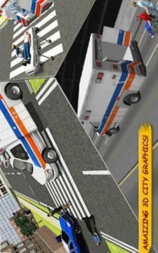 Ambulance Driver Rescue - Ambulance Games游戲截圖1