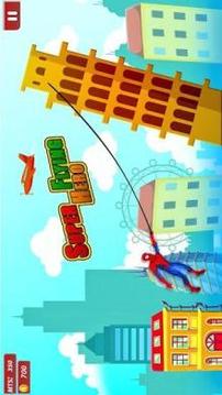 Rope Flying Adventure Game - Superheroes Fly Fun游戲截圖4