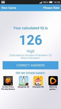 Mensa IQ Test游戲截圖5