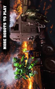 Robot Zombie Shooting : Transform Fighting War游戲截圖3