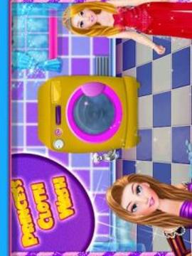 Laundry Wash Clothes And Ironing Game For Girls游戲截圖3