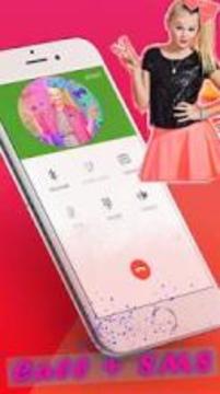Best CALL & CHAT For jojosiwa - Jojosiwa joke call游戲截圖3