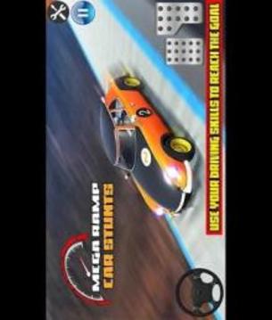 Extreme Car Stunt : Mega Ramp Race Stunt Challenge游戲截圖2
