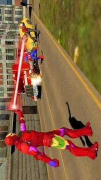 Flying Iron Superhero Man 2018-City Rescue Mission游戲截圖4