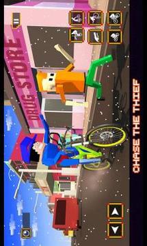 Blocky Cops Police Bicycle游戲截圖4