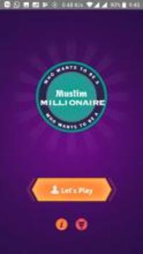 Muslim Millionaire Islamic Quiz游戲截圖1