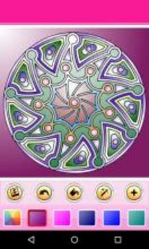 Coloring Book - Mandala HD游戲截圖5