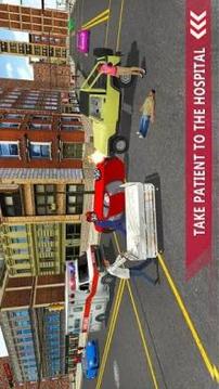 Ambulance Rescue Simulator - Ambulance Games 2018游戲截圖2