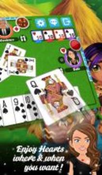 Multiplayer Hearts: Free game游戲截圖2