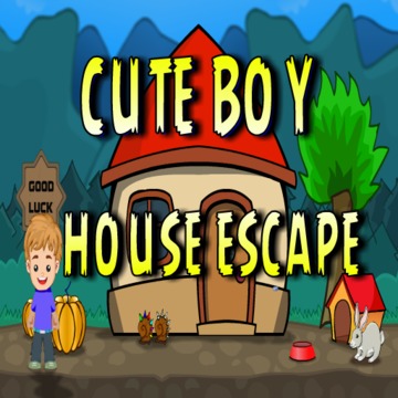 Cute Boy House Escape游戲截圖1