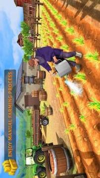 Primitive Farming Machine - Harvesting Rice游戲截圖4
