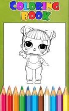 How To Color LOL Surprise Doll -lol ball pop 1游戲截圖3