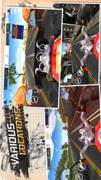 Traffic Rider: Highway Race游戲截圖1