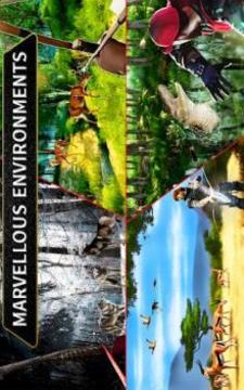 Wild Animal Archery Hunter Bird Shooting Game游戲截圖1