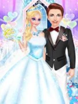 Ice Princess Wedding - Makeup Salon Game For Girls游戲截圖5