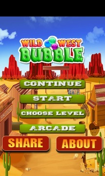 Wild West Bubble游戲截圖1