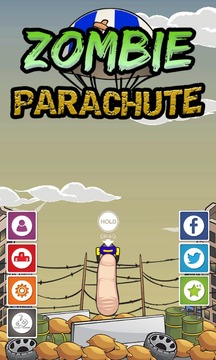 Zombie Parachute游戏截图1