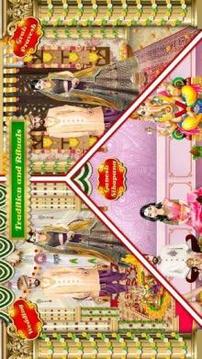 Royal Indian Wedding Girl Arrange Marriage Rituals游戲截圖1