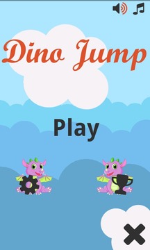 Dino Jump Bounce游戲截圖1