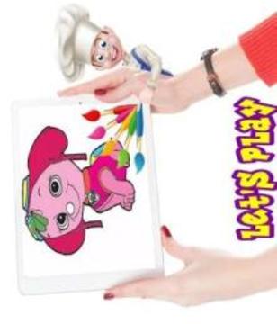 How to Color Paw Patrol and Peppa for fans free游戲截圖2