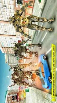 Futuristic Robot Transformation : Real Robot War游戲截圖2