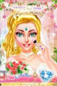 MakeUp Salon Princess Wedding - Makeup & Dress up游戲截圖1