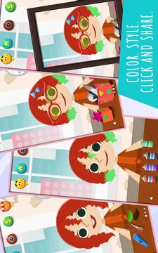 KinToons - Kids Hair Salon游戲截圖2