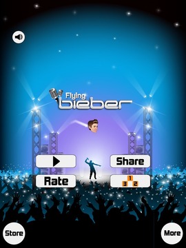 Flying Bieber - for Beliebers游戲截圖5