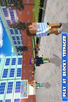 Blocky High School Adventures游戲截圖5
