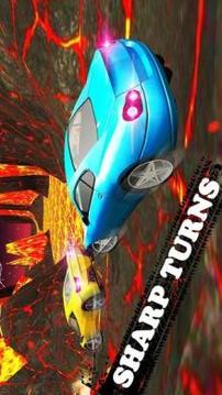Extreme Car Stunts Volcano Jump Car游戲截圖2