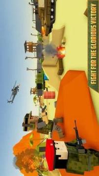 Blocky Army Base: Modern War Strike游戲截圖5