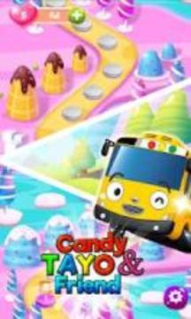 Candy of Tayo (Match-3)游戲截圖2