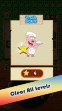 Pig Chef : new Word Search Puzzle Cookies Game游戲截圖1