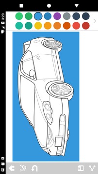 Japanese Cars Coloring Book游戲截圖4