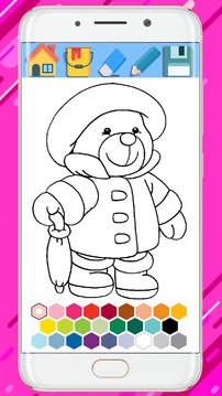 Teddy Bears Coloring Mandala 2018游戲截圖2