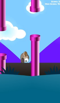 Fluppy Bird游戲截圖3