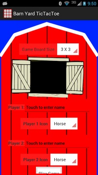 Barn Yard TicTacToe游戲截圖2