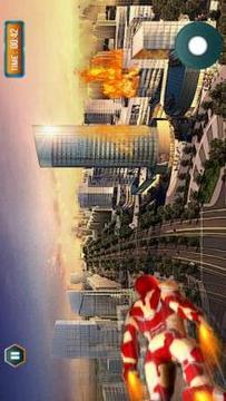 Grand Iron Superhero Robot Flying Rescue Mission 2游戲截圖4