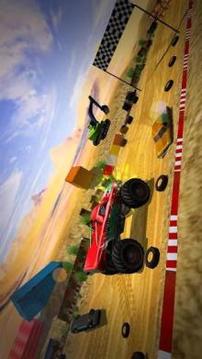 Monster Truck Tricky Stunt Race游戲截圖1