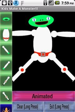 Kids Make A Monster Free游戲截圖1