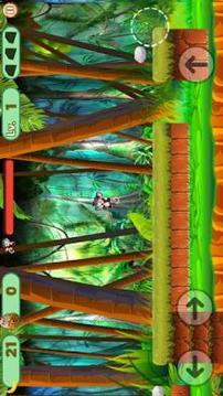 Cuty Monkey Banana : Jungle Dash游戲截圖3