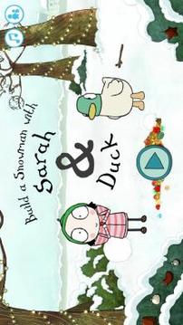 Sarah & Duck: Build a Snowman游戲截圖1